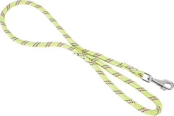 Laisse nylon corde 1.3 cm /6 m (Anis) - Zolux