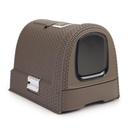 Maison de toilette pour chats moka - Curver