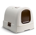 Maison de toilette pour chats Ivoire - Curver