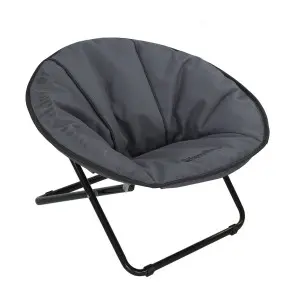 [4533] Fauteuil "Chic" noir - Happy House