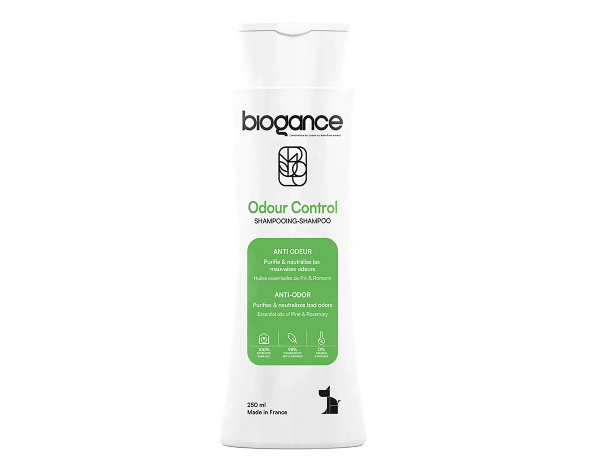 Shampoing anti-odeur (250 ml) - Biogance