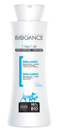 [4822] Après-Shampoing Brillance (250 ml) - Biogance