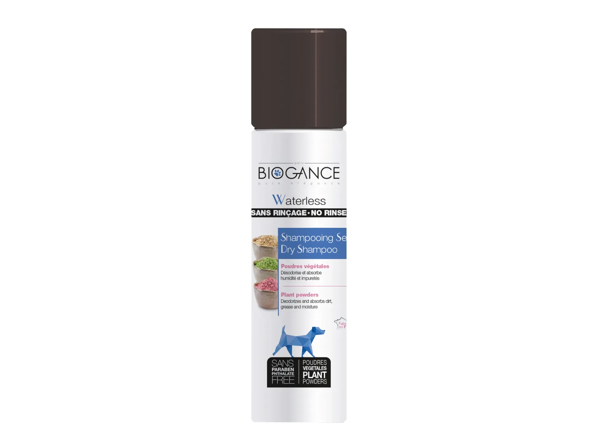Shampoing sec Waterless chien (300 ml) - Biogance