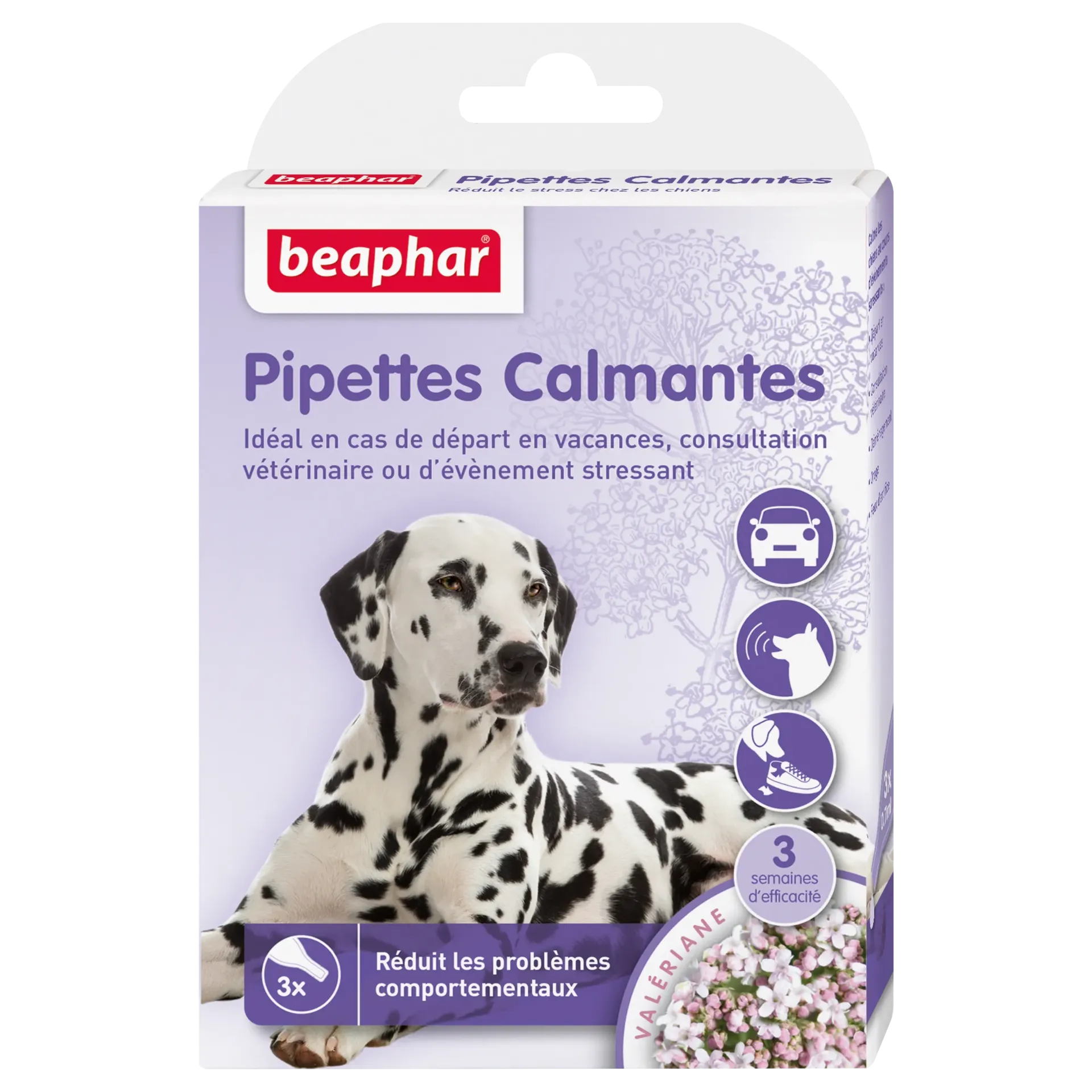 [5023] "No stress Chien" Spot On (3 pipettes) - Beaphar