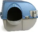 Maison de toilette auto-nettoyante bleu (taille L) - Omega Paw