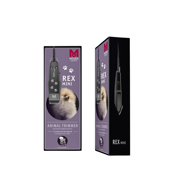 Tondeuse REX MINI noire - Moser