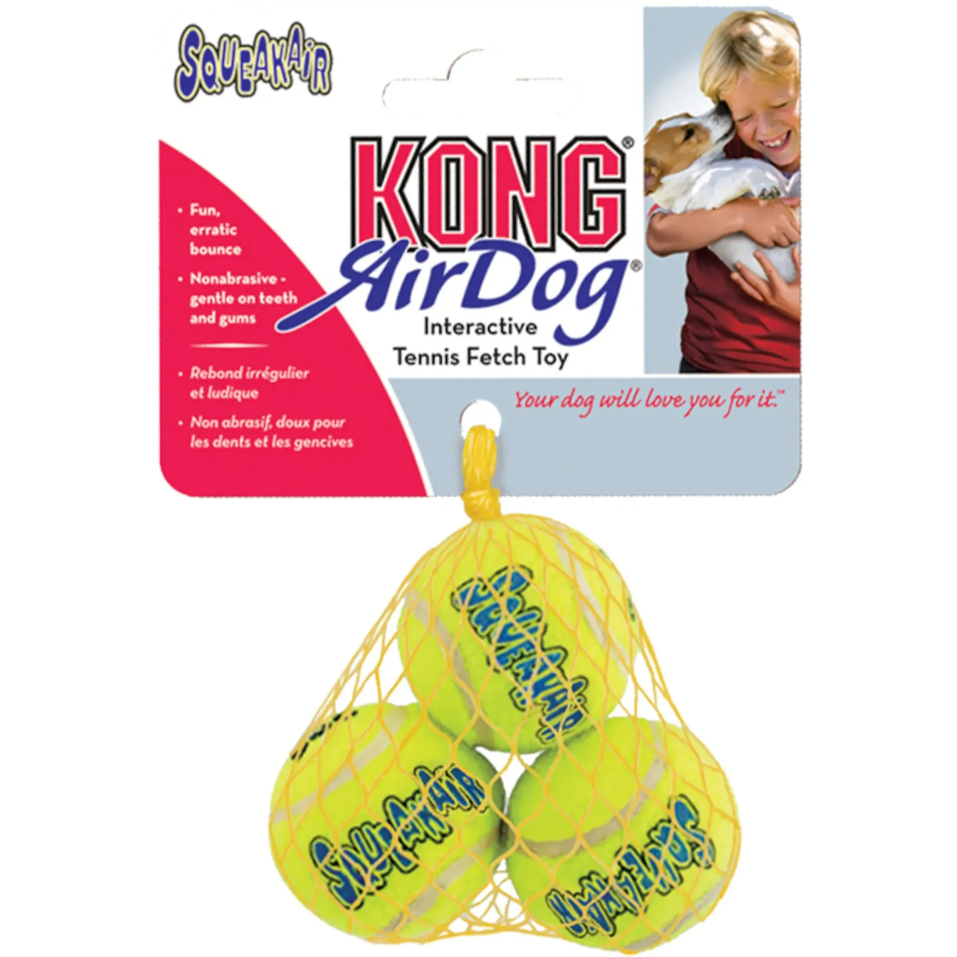 Balles de tennis "x-small" x3 - Kong