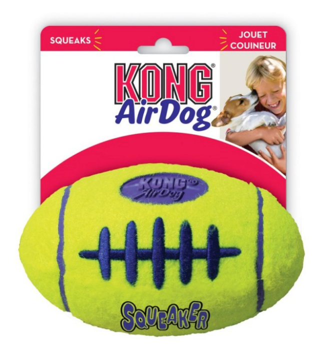 [5334] Air kong "Squeaker Football" S - Kong