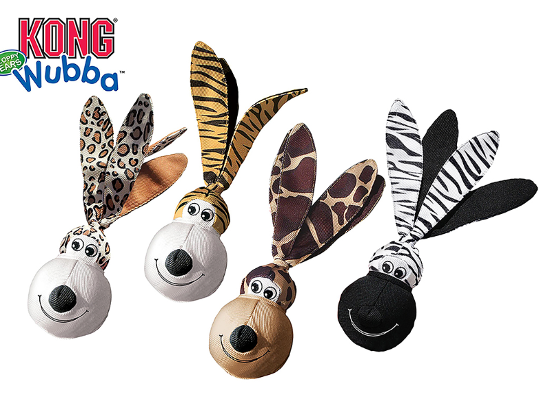 [5338] Floppy Ear Wubba S (coloris et formes aléatoires) - Kong