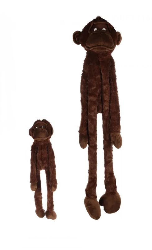 [53839-001] Jouet Singe Madina brun foncé (Taille 2) - Flamingo