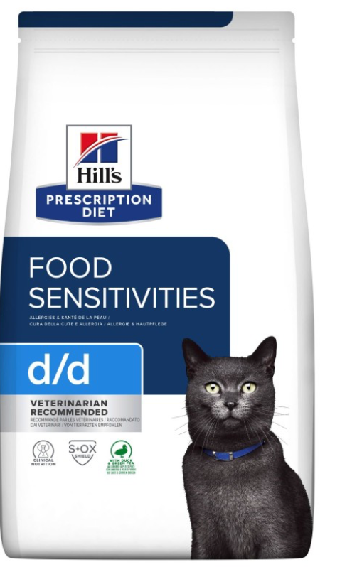 Feline Food sensitivities d/d (1.5 kg) - Hill's Prescription Diet