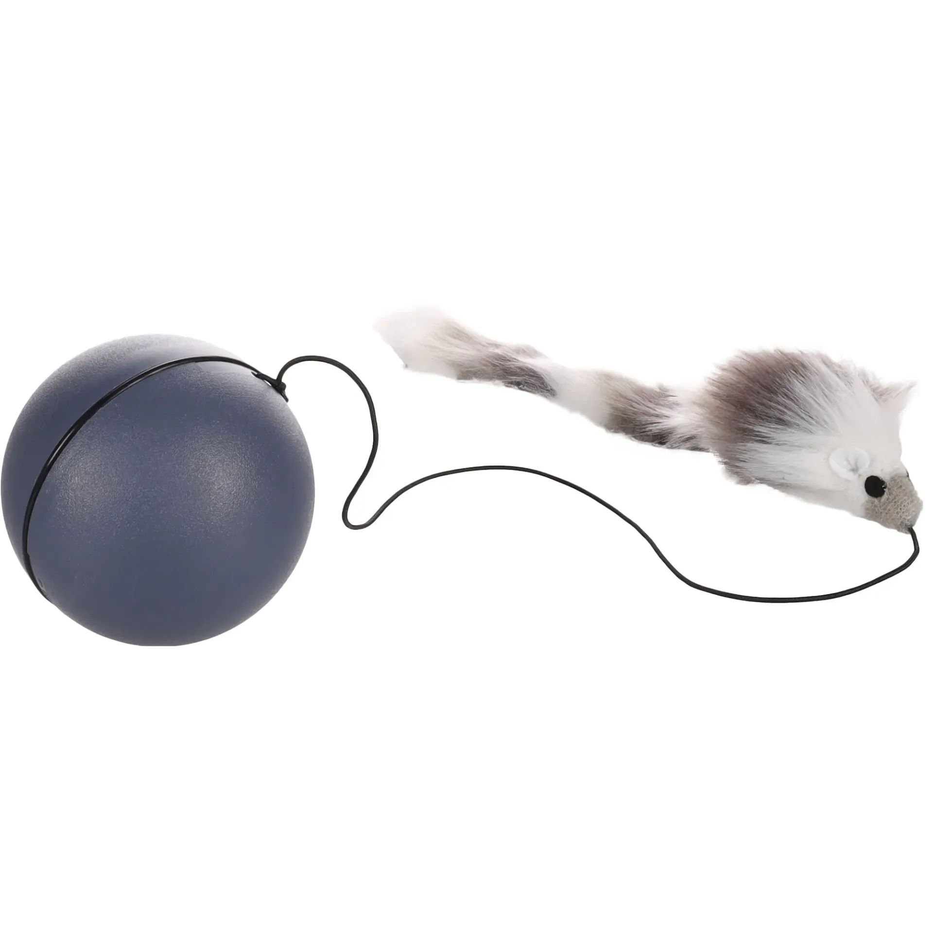 Jouet électronique boula souris avec balle - Flamingo