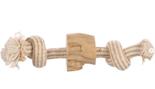 Jouet pour chien Green Java cordon avec bloc (S) - Flamingo