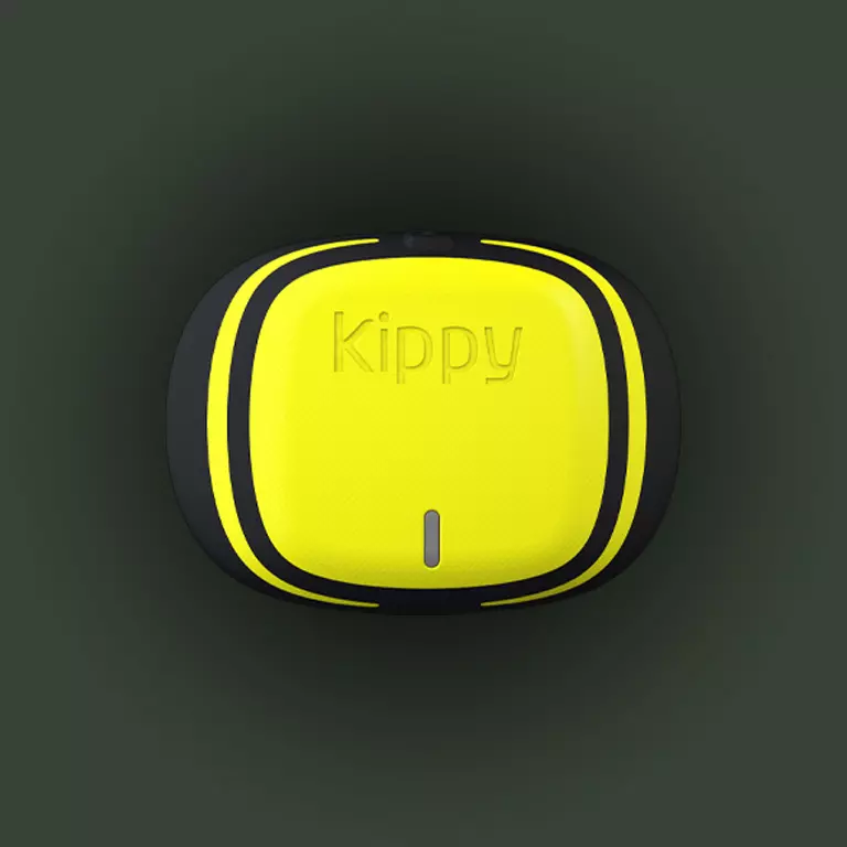 Système de localisation GPS "Kippy Evo" yellow lemon - Kippy
