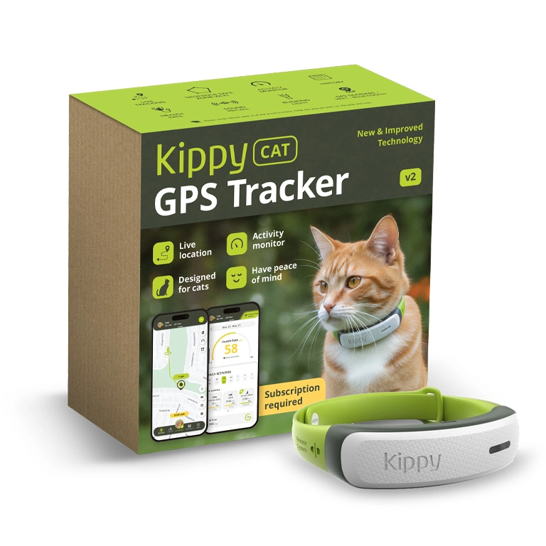 [53874] Collier GPS Chat - Kippy