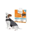 Gilet gris pour chien anti-stress (S) - ThunderShirt
