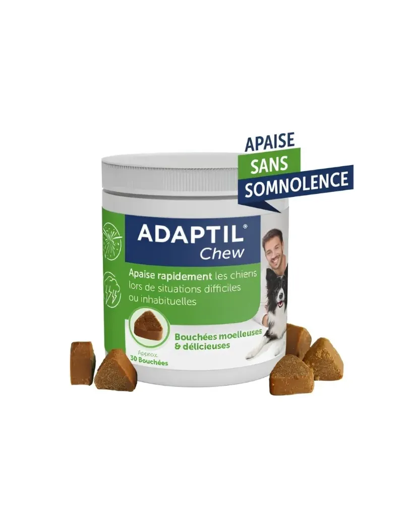 [53882] Adaptil Chew pour chien (30 bouchées) - Adaptil