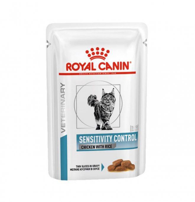 Cat Sensitivity Control au poulet (12 sachets 85 g) - Royal Canin Veterinary