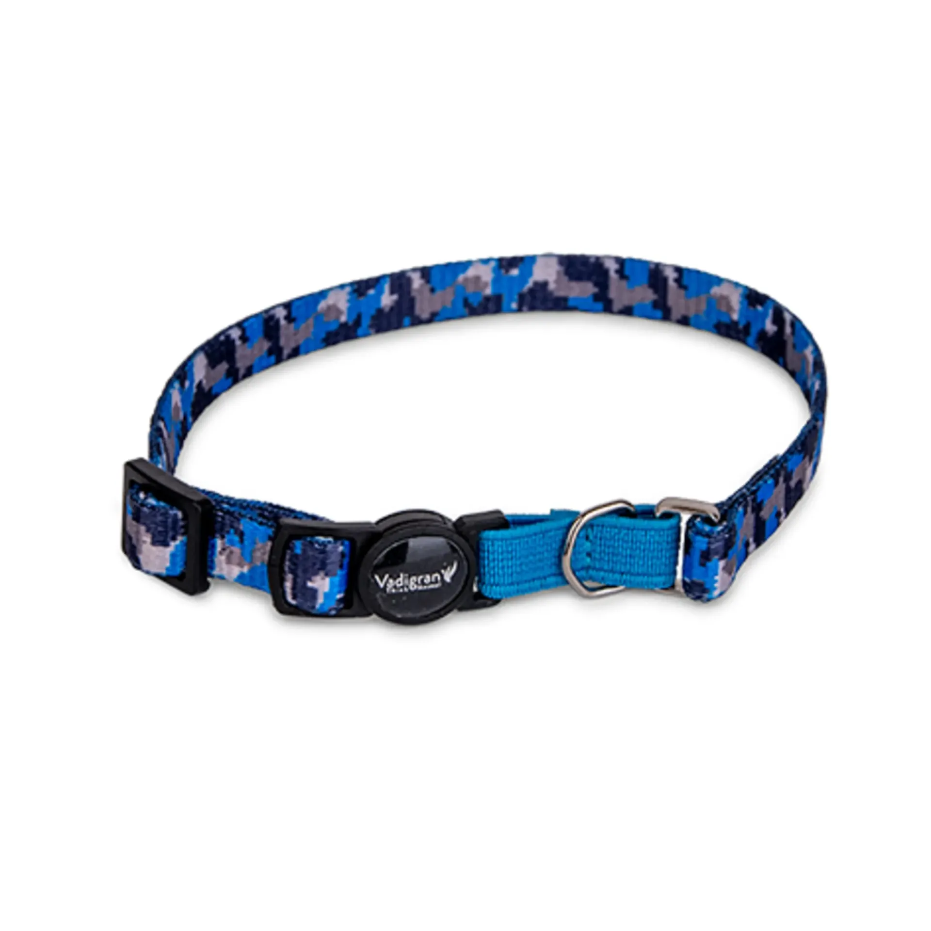 Collier chat camouflage (Bleu) - Vadigran