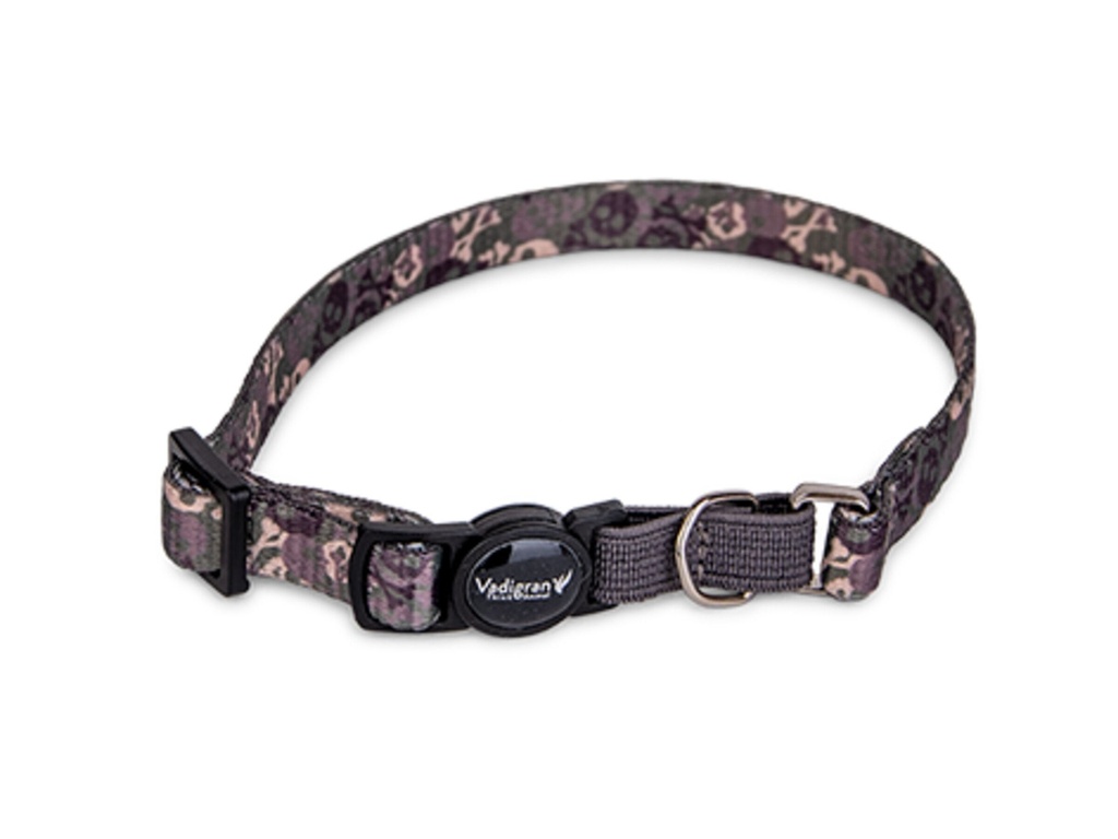 [53925-002] Collier chat squelette (Vert) - Vadigran