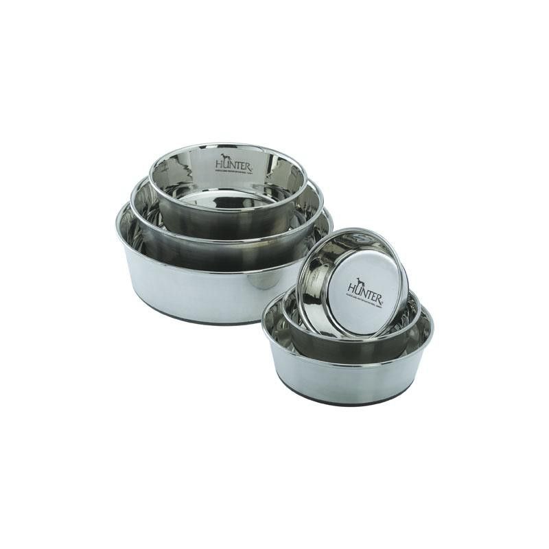 Ecuelle inox "Antidérapante" (XXL) - Hunter