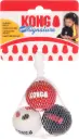 Jouet KONG signature mélange balle (XS : 3 balles de 4 cm) - KONG