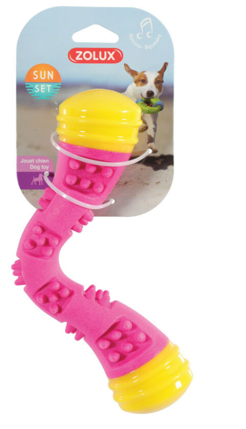 Jouet TPR Boomerang Sunset - Zolux Rose