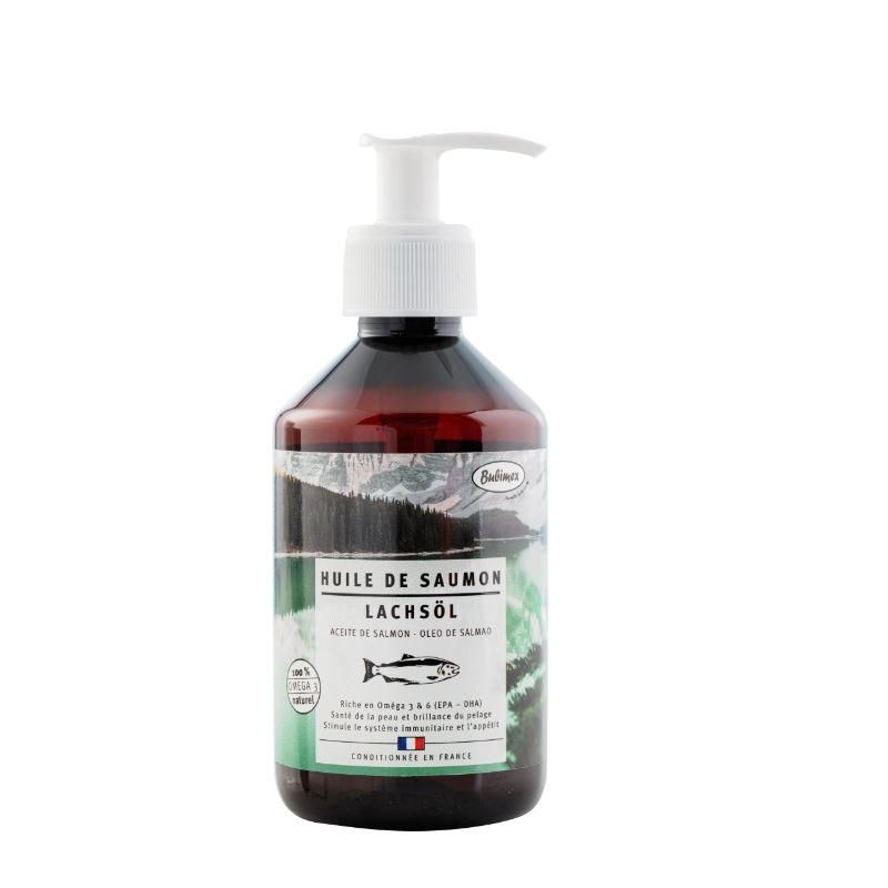 Huile de saumon (250 ml) - Bubimex