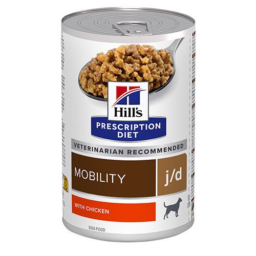 Canine J/D Mobility au poulet (12 x 370 g) - Hill's Prescription Diet