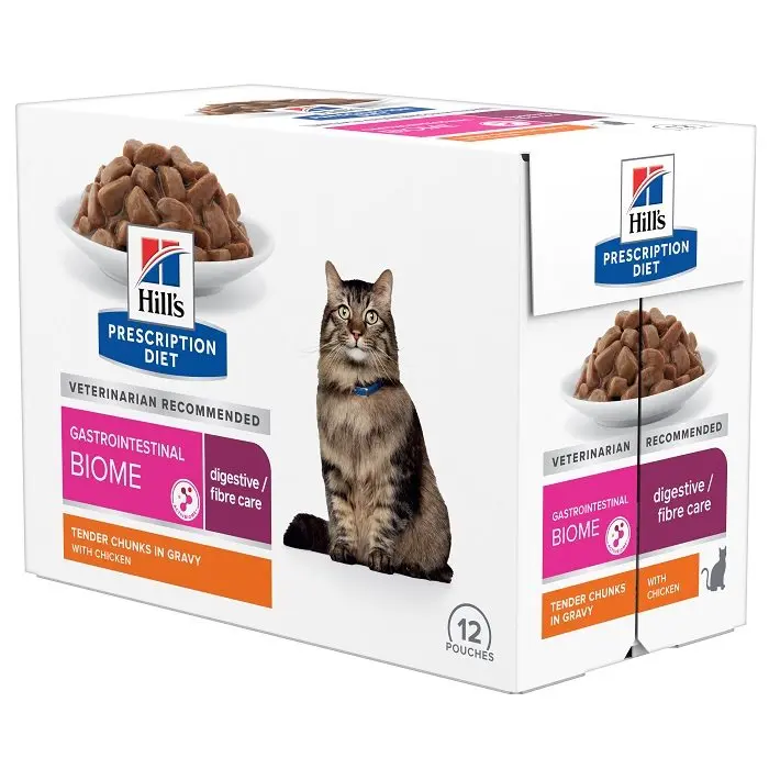 Feline i/d Biome Poulet (12 sachets 85 g) - Hill's Prescription Diet