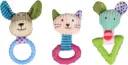 Jouet chiot iraja chien, chat et souris - Flamingo