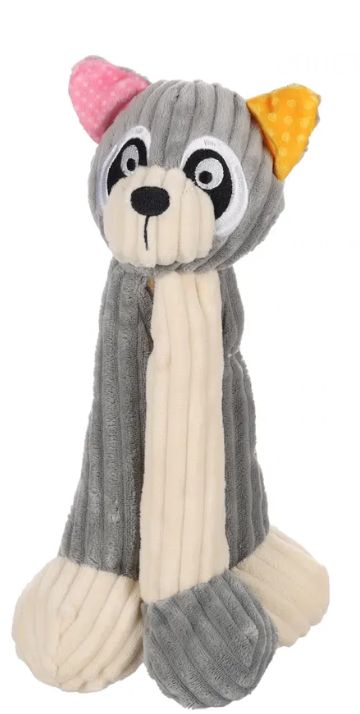 Jouet Kareau Raton Laveur gris - Flamingo