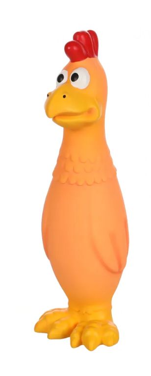 Jouet curra Poule orange - Flamingo