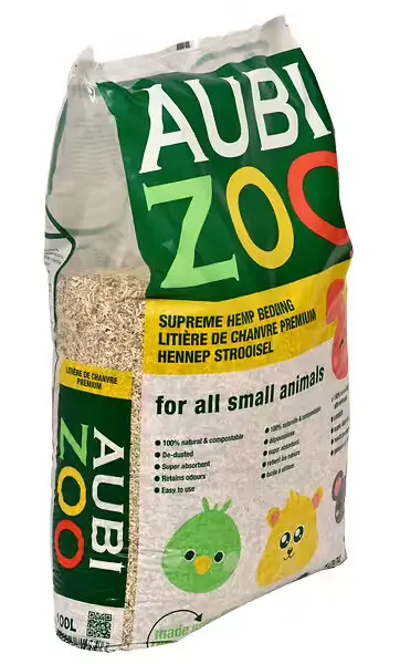Litière Aubizoo au chanvre (100 litres) - Demavic