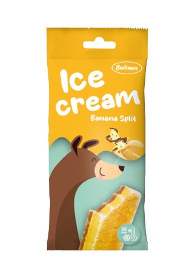 Snack Glace Banana Split (50 g) - Bubimex