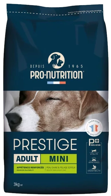 Prestige Chien Adult Mini (3 kg) - Pro-Nutrition Flatazor