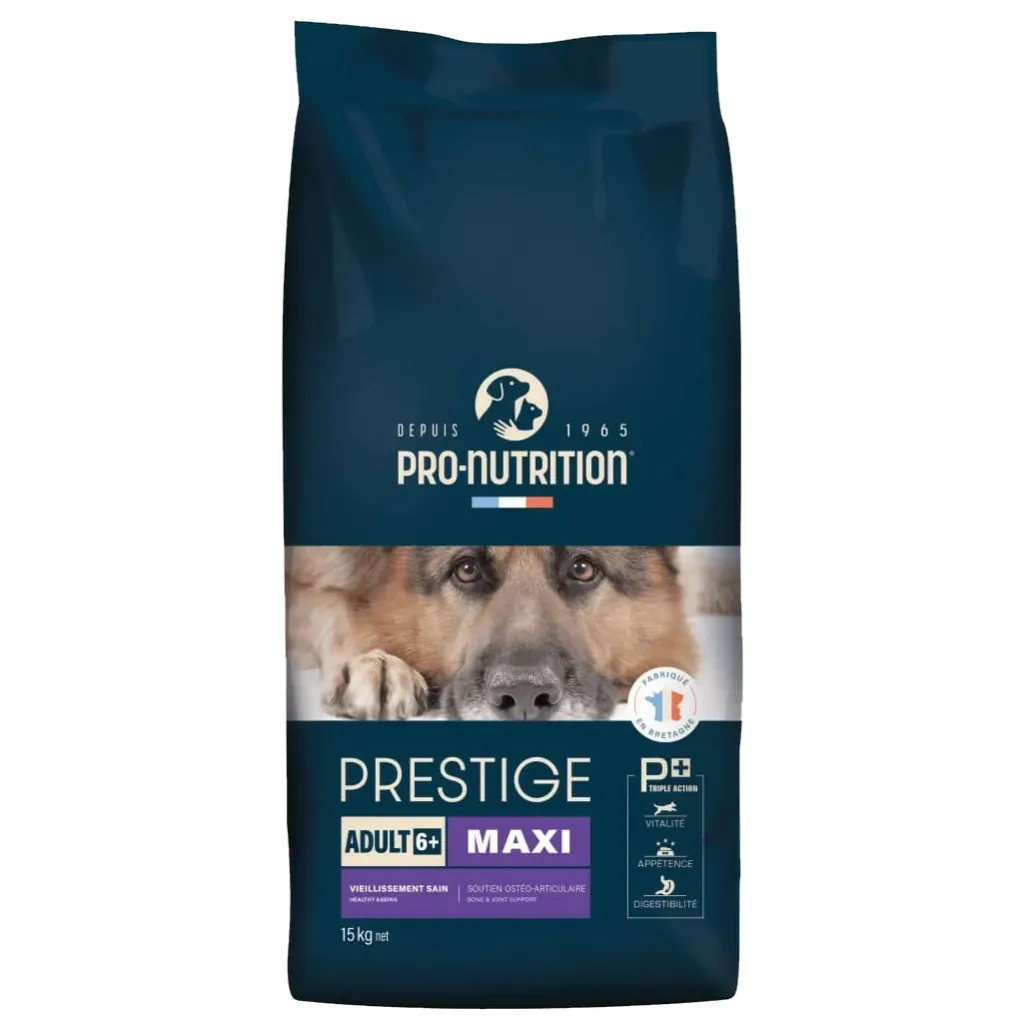 [54183] Prestige Chien 6+ Maxi (15 kg) - Pro-Nutrition Flatazor