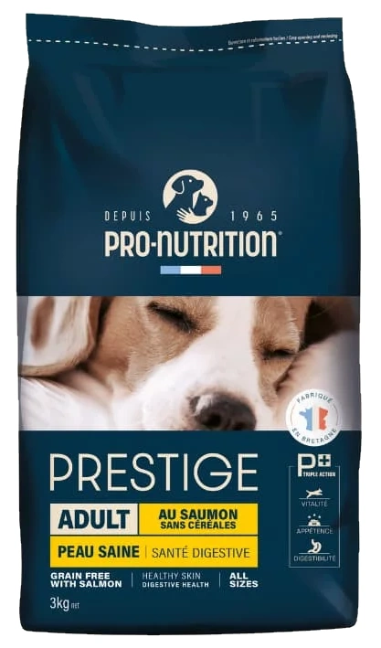 [54185-002] Prestige Chien Skin (3 kg) - Pro-Nutrition Flatazor