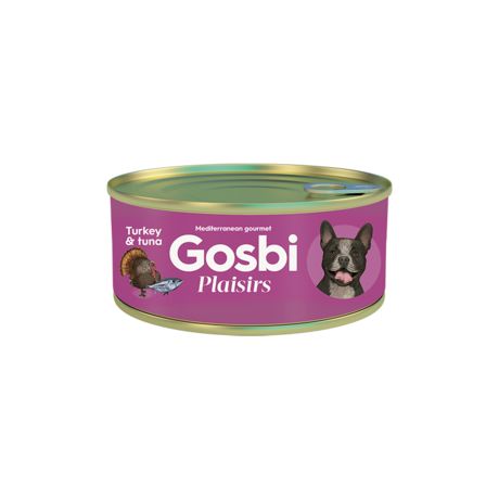 [54215-002] Plaisirs Turkey & Tuna (185 g) - Gosbi