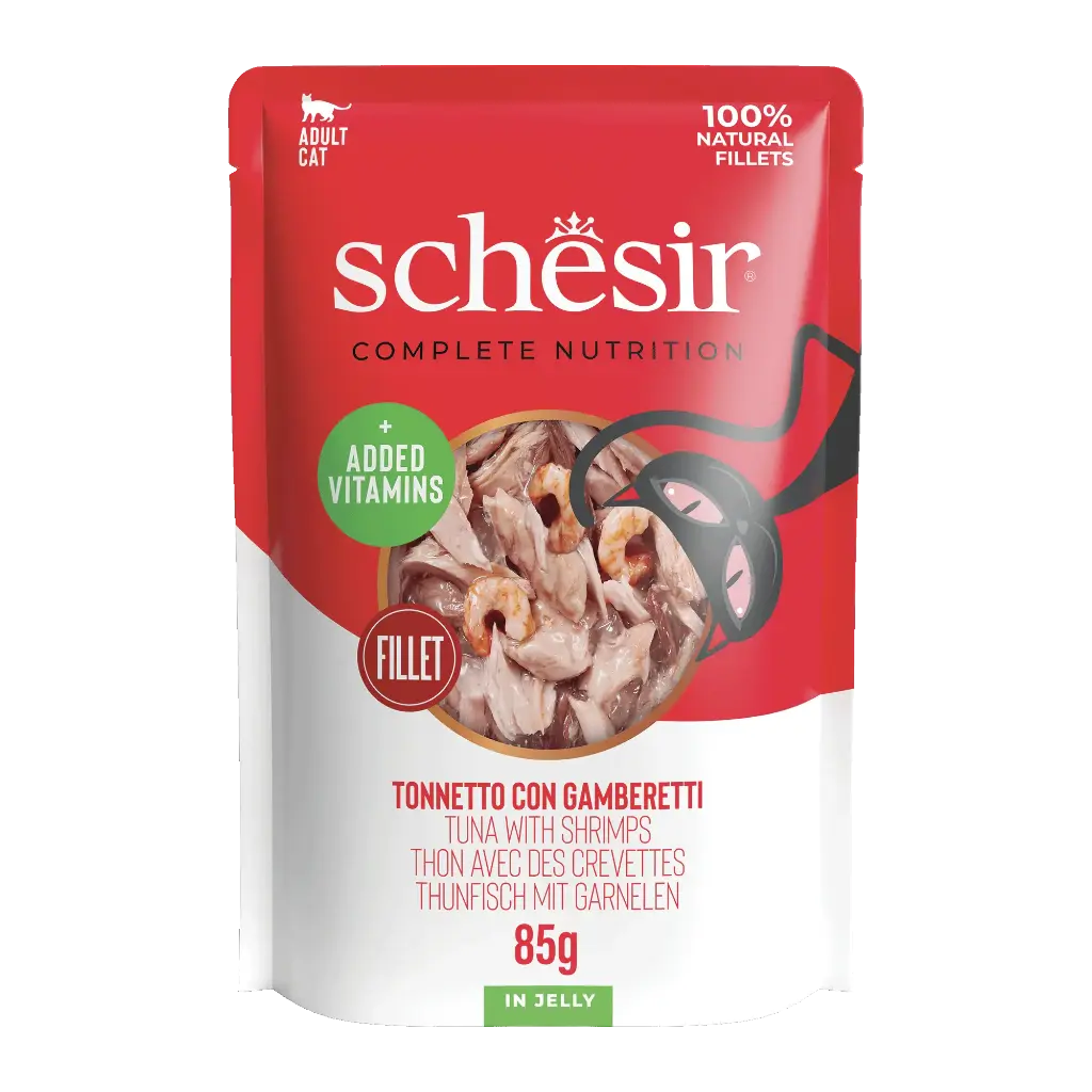 Sachet fraîcheur 85 g "Thon avec crevettes" - Schesir
