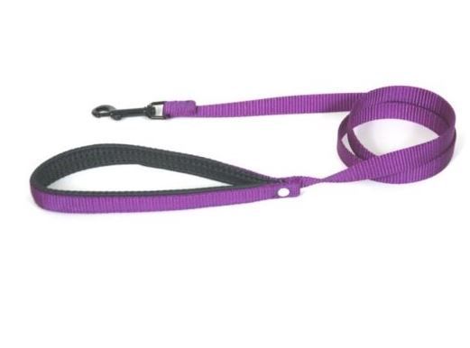 Laisse double épaisseur - Mauve (Taille 2) - Martin Sellier