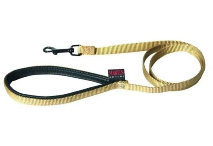Laisse double épaisseur - Beige (Taille 1) - Martin Sellier