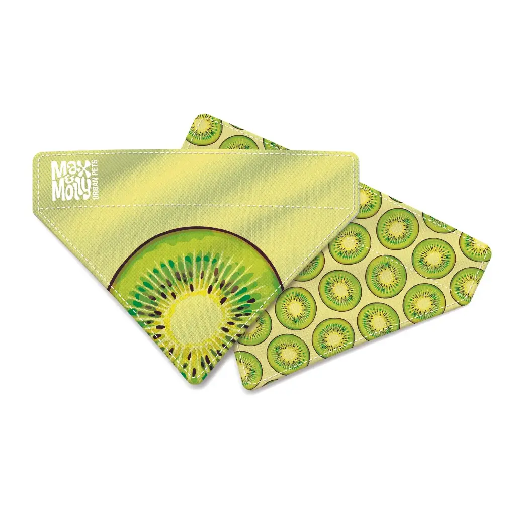[54299-002] Bandana réversible Kiwi (S) - Max & Molly