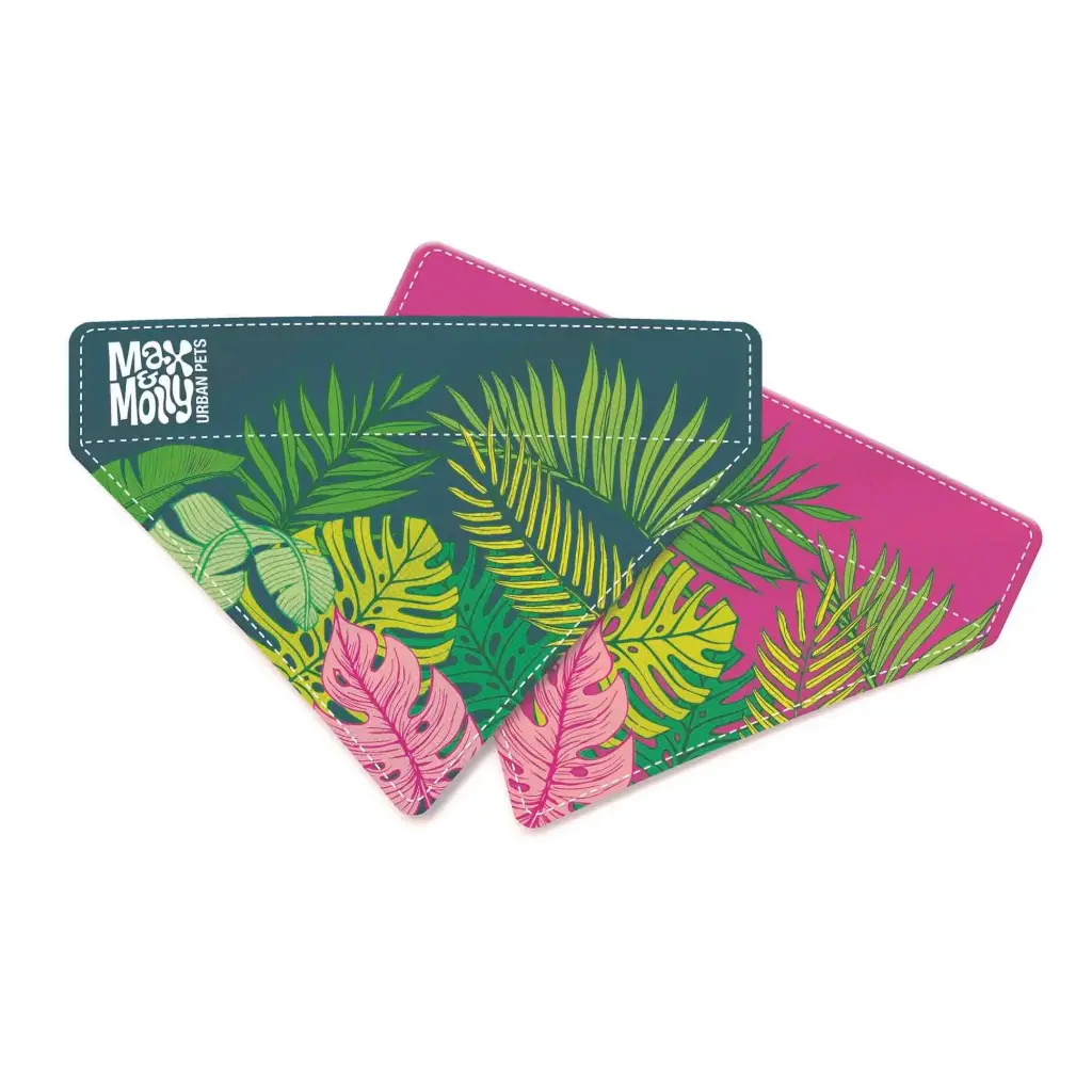[54321-001] Bandana réversible Tropical (L) - Max & Molly