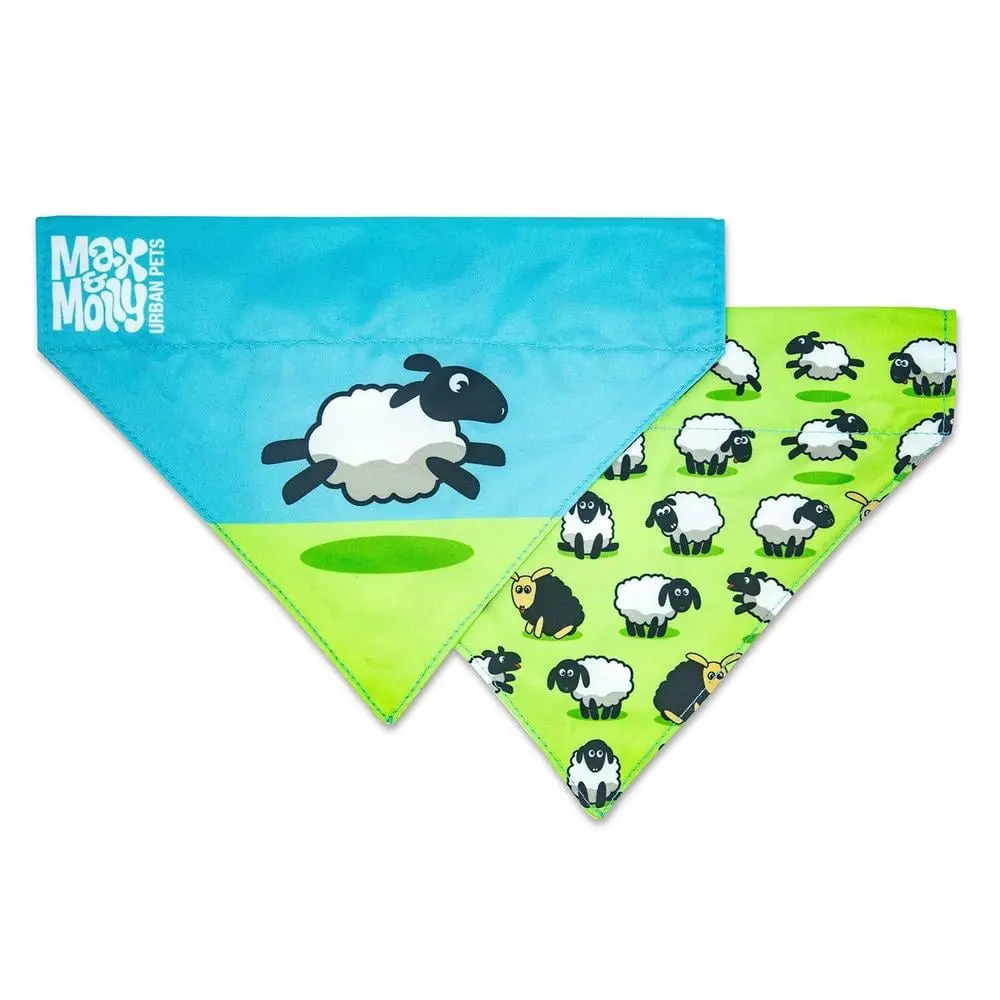 [54323-002] Bandana réversible Black Sheep (S) - Max & Molly