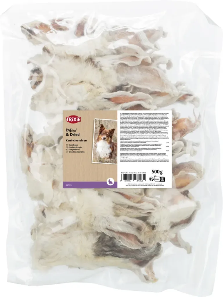 Oreilles de lapin (sachet 500 g) - Trixie