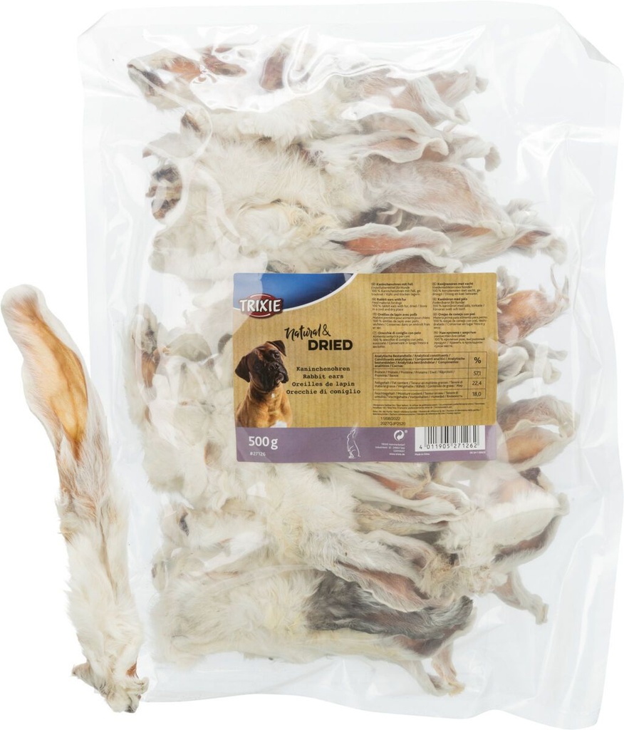 Oreilles de lapin (sachet 500 g) - Trixie
