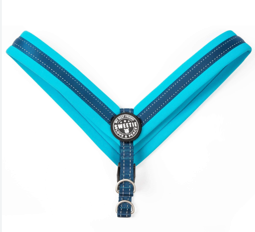 Harnais pour chien "Q-Fit" Bleu (XL) - Max & Molly