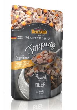[54354] Topping MASTERCRAFT au boeuf avec carottes (100 g) - Belcando