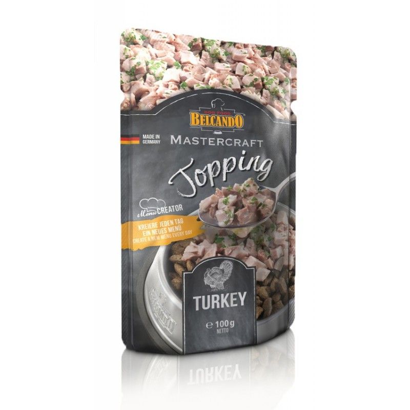 [54359] Topping MASTERCRAFT à la dinde avec persil (100 g) - Belcando